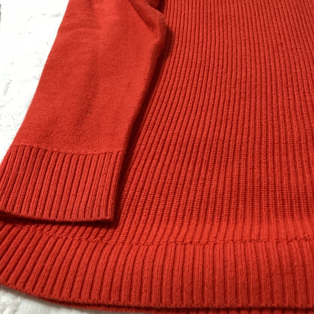 Talbots Red Pullover Ladies Rib Knit Sweater - Picture 5 of 10